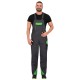 Costum impermeabil vatuit (salopeta cu pieptar + jacheta), gri si verde Costum impermeabil vatuit (salopeta cu pieptar + jacheta), gri si verde