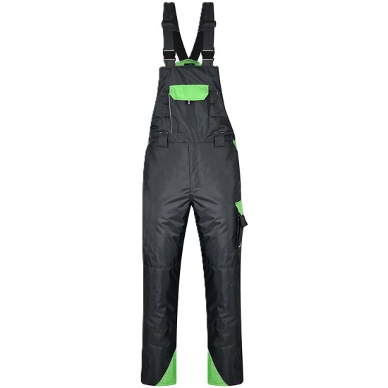 Costum impermeabil vatuit (salopeta cu pieptar + jacheta), gri si verde Costum impermeabil vatuit (salopeta cu pieptar + jacheta), gri si verde