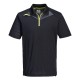 Tricou polo corporate premium DX410 tesatura respirabila EzeeCool 150g/mp, negru Tricou polo corporate premium DX410 tesatura respirabila EzeeCool 150g/mp, negru