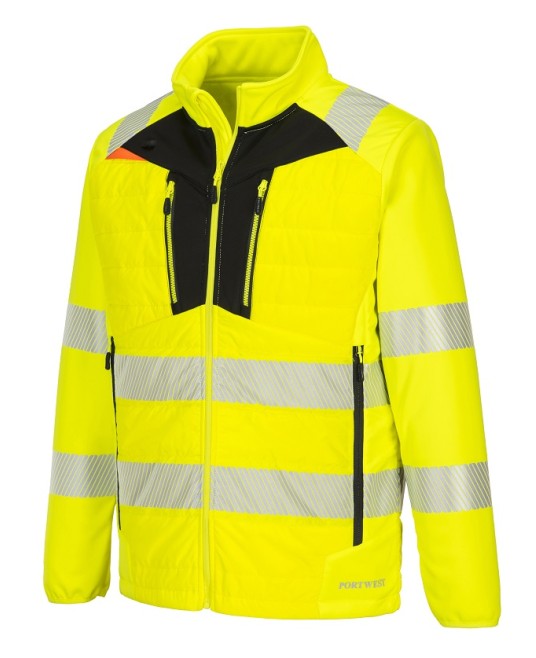 Jacheta Buffle Hibrid DX4, Hi-Vis, galben-negru [DX473] 