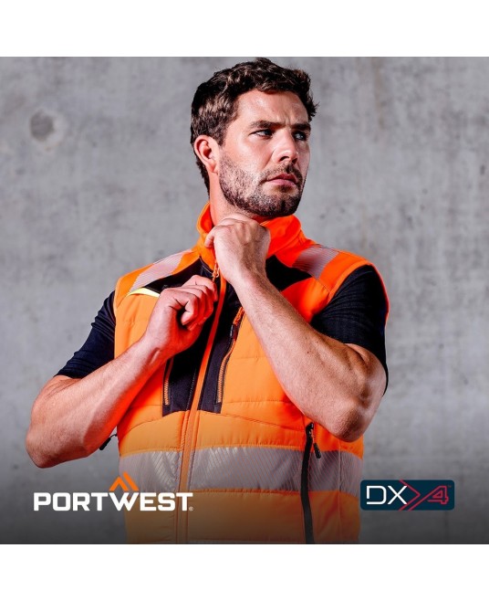 Vesta HiVis Softshell premium DX4 portocaliu-negru