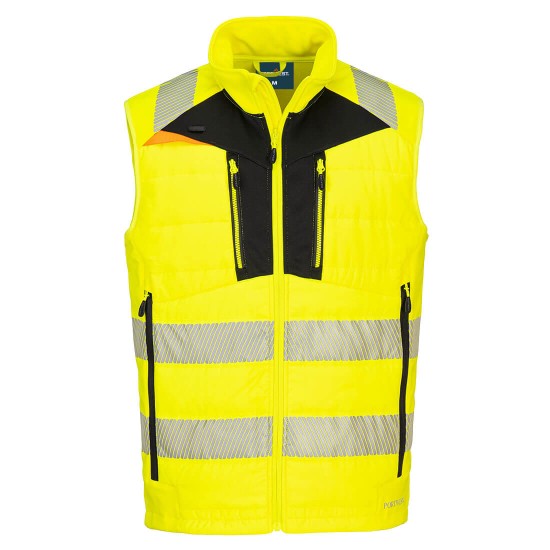 Vesta HiVis Softshell premium Portwest, colectia DX4 [DX479], galben-negru