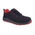 Pantof de protectie Compositelite Wire Lace Safety Trainer Knit S1P, negru cu rosu