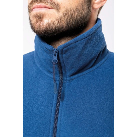 Jacheta fleece barbati, Kariban 300g/m2, Alb Jacheta fleece barbati, Kariban 300g/m2, Alb