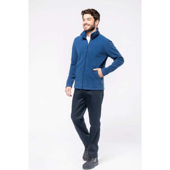 Jacheta fleece barbati, Kariban 300g/m2, Alb Jacheta fleece barbati, Kariban 300g/m2, Alb