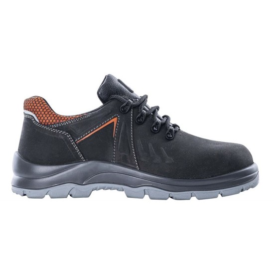 Pantofi de piele nubuk S3 ESD, bombeu compozit, lamela Kevlar Pantofi de piele nubuk S3 ESD, bombeu compozit, lamela Kevlar