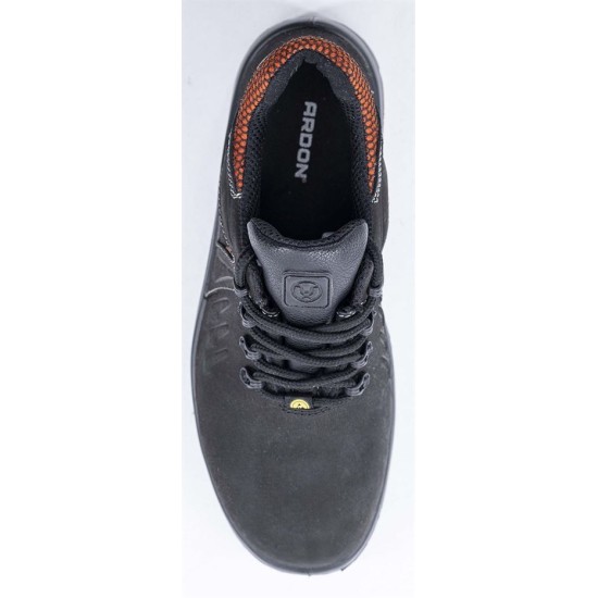 Pantofi de piele nubuk S3 ESD, bombeu compozit, lamela Kevlar Pantofi de piele nubuk S3 ESD, bombeu compozit, lamela Kevlar