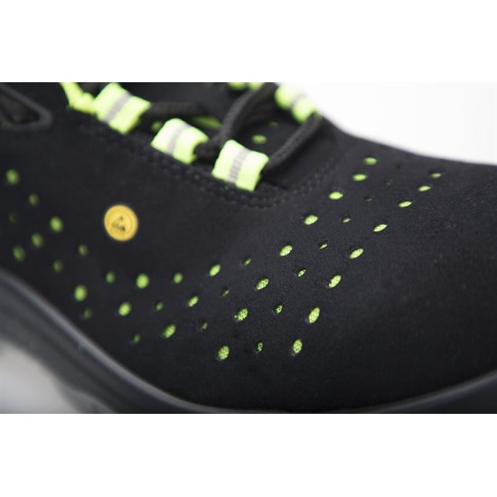 Pantofi S1P ESD cu bombeu din compozit si lamela din kevlar Pantofi S1P ESD cu bombeu din compozit si lamela din kevlar