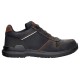 Pantofi Masterlow S3 SRC, lamela kevlar, caramb din piele negru-maro