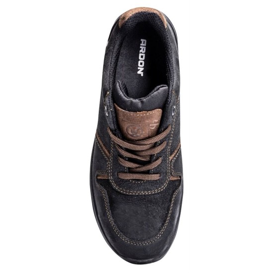 Pantofi de lucru fara bombeu Masterlow O2 SRC Maro-Negru Pantofi de lucru fara bombeu Masterlow O2 SRC Maro-Negru