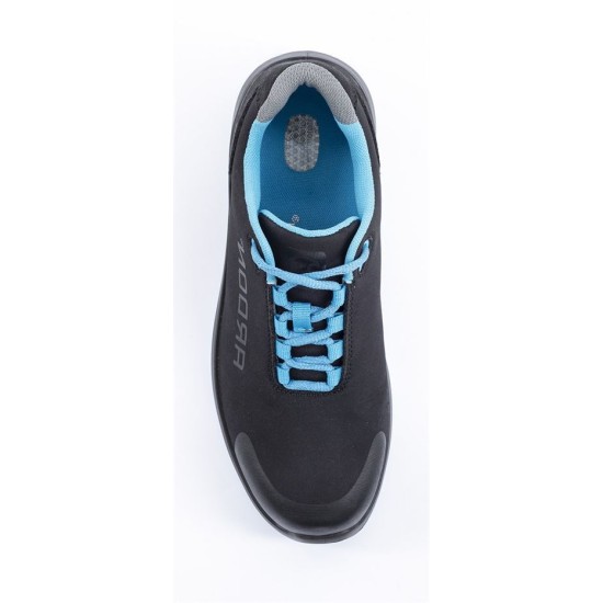 Pantofi de protectie softshell S1P negru-albastru Pantofi de protectie softshell S1P negru-albastru