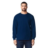 Bluza groasa cu maneca lunga, 203g/m2 bleumarin