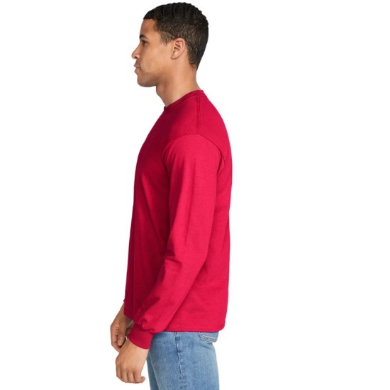 Bluza groasa cu maneca lunga, 203g/m2 rosu