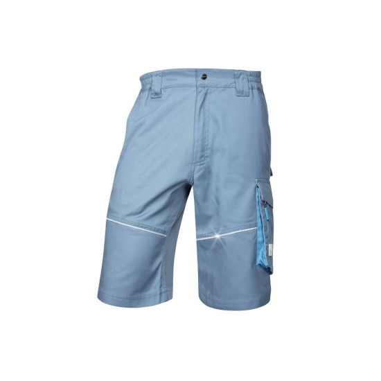 Pantaloni scurti de lucru, calitate excelenta, tercot 200g/m2, Summer gri deschis Pantaloni scurti de lucru, calitate excelenta, tercot 200g/m2, Summer gri deschis