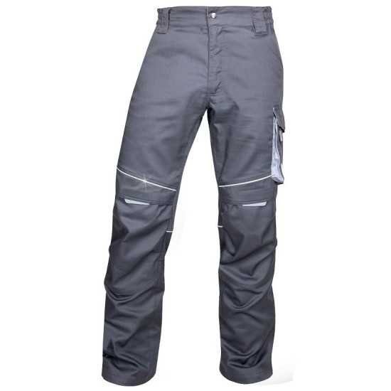 Pantaloni de lucru vara calitate excelenta, tercot 200g/m2, Summer Gri-inchis