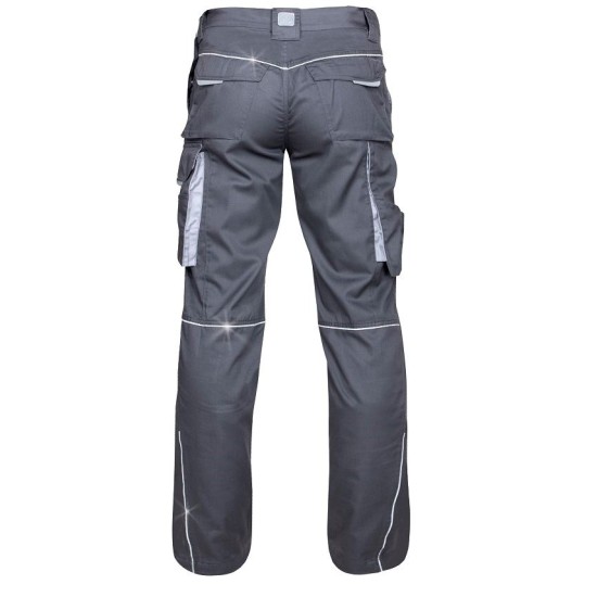 Pantaloni de lucru vara calitate excelenta, tercot 200g/m2, Summer, Gri-inchis Pantaloni de lucru vara calitate excelenta, tercot 200g/m2, Summer, Gri-inchis