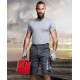 Pantaloni scurti de lucru, calitate excelenta, tercot 200g/m2, Summer gri inchis Pantaloni scurti de lucru, calitate excelenta, tercot 200g/m2, Summer gri inchis