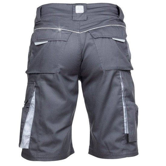 Pantaloni scurti de lucru, calitate excelenta, tercot 200g/m2, Summer gri inchis Pantaloni scurti de lucru, calitate excelenta, tercot 200g/m2, Summer gri inchis
