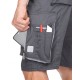 Pantaloni scurti de lucru, calitate excelenta, tercot 200g/m2, Summer gri inchis Pantaloni scurti de lucru, calitate excelenta, tercot 200g/m2, Summer gri inchis