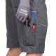 Pantaloni scurti de lucru, calitate excelenta, tercot 200g/m2, Summer gri inchis Pantaloni scurti de lucru, calitate excelenta, tercot 200g/m2, Summer gri inchis