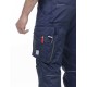 Pantaloni de lucru vara calitate excelenta, tercot 200g/m2, bleumarin