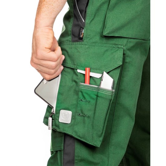 Pantaloni de lucru premium Urban Plus, tercot 270 g/mp, verde Pantaloni de lucru premium Urban Plus, tercot 270 g/mp, verde