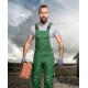Salopeta cu pieptar premium, Urban Plus stretch, tercot 270 g/mp, verde Salopeta cu pieptar premium, Urban Plus stretch, tercot 270 g/mp, verde