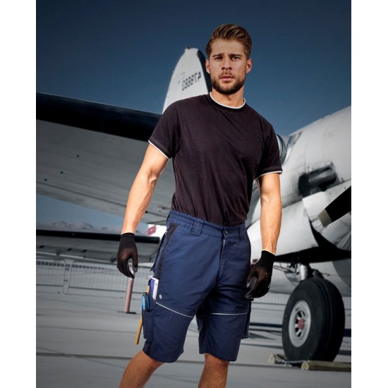 Pantaloni scurti premium Urban Plus, tercot, 270g/mp, bleumarin Pantaloni scurti premium Urban Plus, tercot, 270g/mp, bleumarin