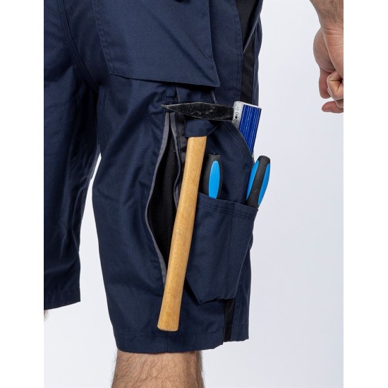Pantaloni scurti premium Urban Plus, tercot, 270g/mp, bleumarin Pantaloni scurti premium Urban Plus, tercot, 270g/mp, bleumarin
