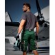 Pantaloni scurti stretch, Urban Plus, tercot, 270g/mp, verde Pantaloni scurti stretch, Urban Plus, tercot, 270g/mp, verde