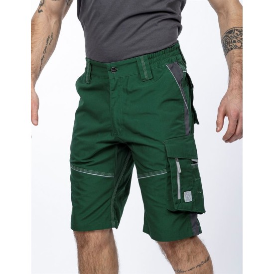 Pantaloni scurti stretch, Urban Plus, tercot, 270g/mp, verde Pantaloni scurti stretch, Urban Plus, tercot, 270g/mp, verde