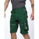 Pantaloni scurti stretch, Urban Plus, tercot, 270g/mp, verde