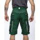 Pantaloni scurti stretch, Urban Plus, tercot, 270g/mp, verde