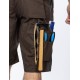 Pantaloni scurti premium Urban Plus, tercot, 270g/mp, maro Pantaloni scurti premium Urban Plus, tercot, 270g/mp, maro
