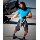 Pantaloni scurti stretch, Urban Plus, tercot, 270g/mp, gri inchis Pantaloni scurti stretch, Urban Plus, tercot, 270g/mp, gri inchis