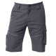 Pantaloni scurti stretch, Urban Plus, tercot, 270g/mp, gri inchis Pantaloni scurti stretch, Urban Plus, tercot, 270g/mp, gri inchis