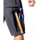 Pantaloni scurti stretch, Urban Plus, tercot, 270g/mp, gri inchis Pantaloni scurti stretch, Urban Plus, tercot, 270g/mp, gri inchis