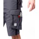 Pantaloni scurti stretch, Urban Plus, tercot, 270g/mp, gri inchis Pantaloni scurti stretch, Urban Plus, tercot, 270g/mp, gri inchis