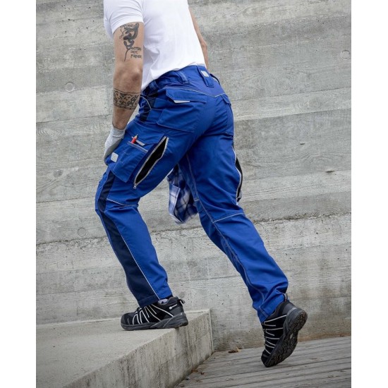 Pantaloni de lucru premium Urban Plus, tercot 270g/m2, Albastru Pantaloni de lucru premium Urban Plus, tercot 270g/m2, Albastru