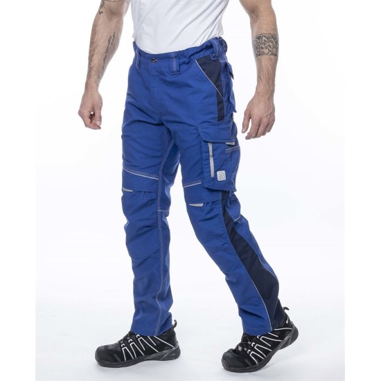 Pantaloni de lucru premium Urban Plus, tercot 270g/m2, Albastru Pantaloni de lucru premium Urban Plus, tercot 270g/m2, Albastru