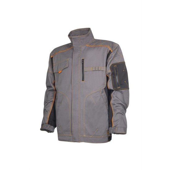Jacheta de lucru de iarna captusita, Vision, tercot 270g/mp si flanel, gri Jacheta de lucru de iarna captusita, Vision, tercot 270g/mp si flanel, gri