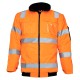 Jacheta HiVis Howard 2-in-1, portocaliu