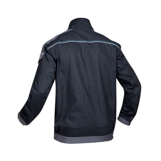 Jacheta de lucru Cool Trend bumbac 260g/m2, negru-gri