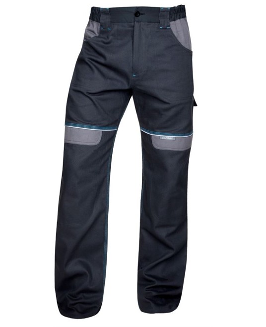 Pantaloni de lucru Cool Trend, bumbac 260g/m2 Negru-gri