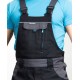 Salopeta de lucru Cool Trend, bumbac, 260g/m2 negru-gri Salopeta de lucru Cool Trend, bumbac, 260g/m2 negru-gri