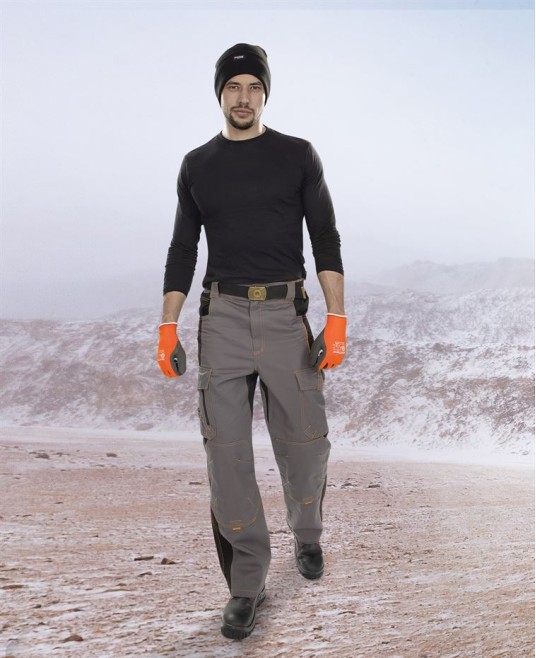 Pantaloni de iarna captusiti, Vision Gri