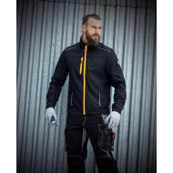 Jacheta softshell Vision, stretch, 258g/mp, negru