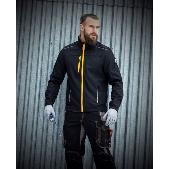Jacheta softshell Vision, stretch, 258g/mp, negru Jacheta softshell Vision, stretch, 258g/mp, negru