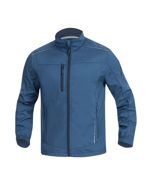 Jacheta softshell Vision, stretch, 258g/mp, albastru