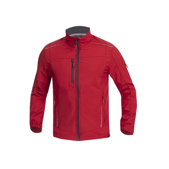 Jacheta softshell Vision, stretch, 258g/mp, rosu Jacheta softshell Vision, stretch, 258g/mp, rosu